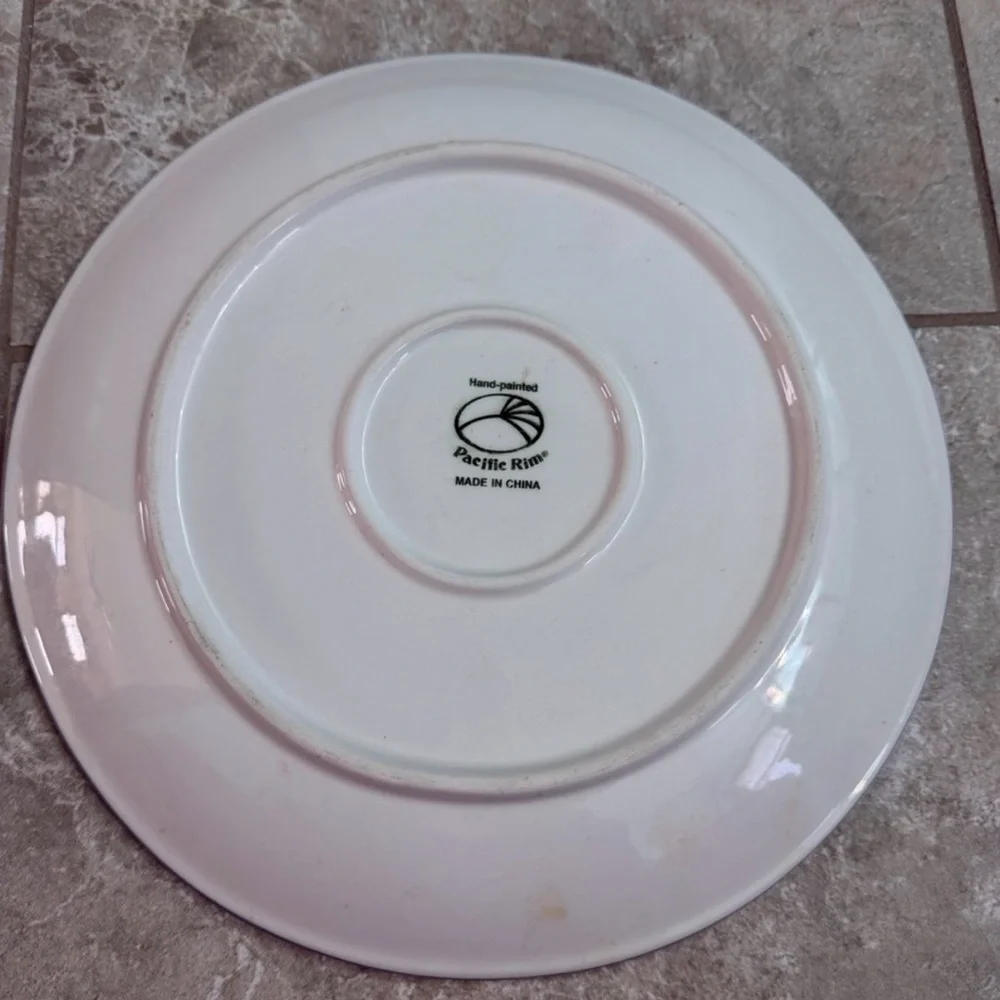 Snowmen Winter Ceramic Plates